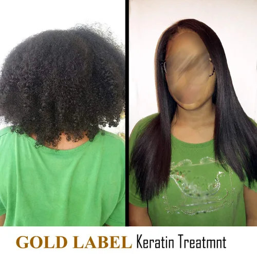 Vista 3 de Tratamiento de Queratina Blowout profesional grande juego diseñado específicamente para grueso, negro, africano, Dominicana y rizado brasileño tipos