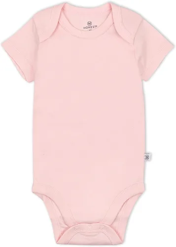 Vista 4 de HonestBaby Girls Organic Cotton Short Sleeve Bodysuits Multipack