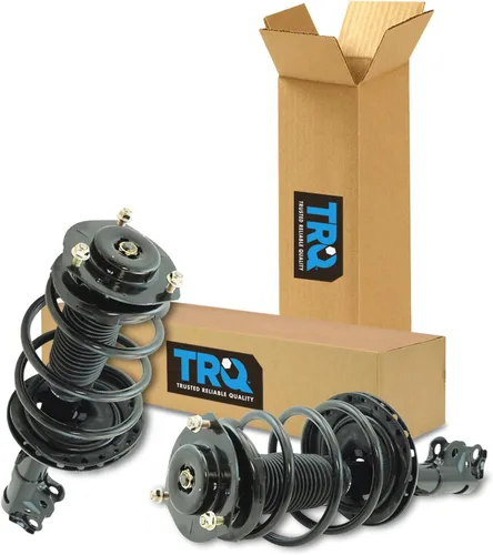 Vista 171 de TRQ - Conjunto de puntal delantero y resorte helicoidal (lados del conductor y del pasajero), para auto