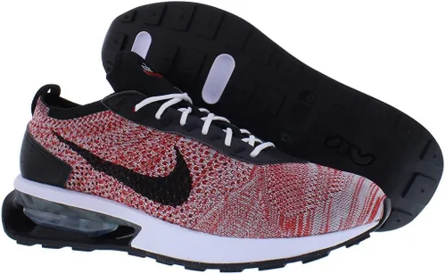 Vista 2 de Nike Hombres Air Max Flyknit Racer, Negroantracita-negro