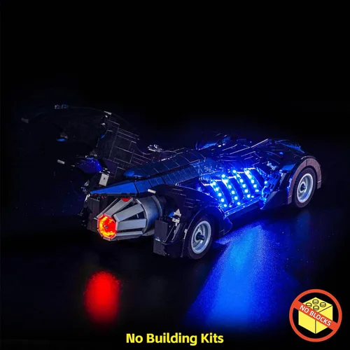 Vista 2 de BrickBling - Luz LED solamente, compatible con Lego Forever Batmobile