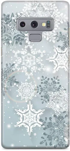 Vista 20 de Inspired Cases - Funda con textura 3D para iPhone Xs Max - Funda protectora de goma para iPhone Xs Max de Apple - Copos de nieve de invierno