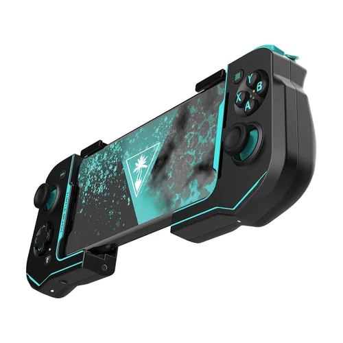 Vista 2 de Turtle Beach Atom Mobile Game Controller with Bluetooth for Cloud Gaming on Android Mobile Devices with Compact Shape, Console Style Controls & Low