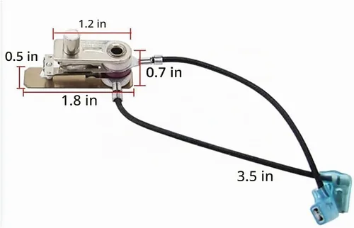 Vista 2 de Sensor de presión genérico o interruptor de presión KSD105 250V 15A para ollas a presión eléctricas