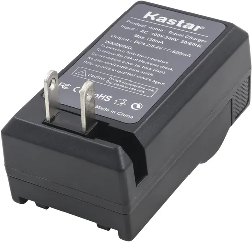 Vista 3 de Kastar Cargador de viaje para Canon BP-827, Canon VIXIA HF10 HF11 HF20 HF21 HF100 HF200 HF G10 HF M30 M31 M32 HF M40 HF M41 HF M300 HF M400 HF SF 10