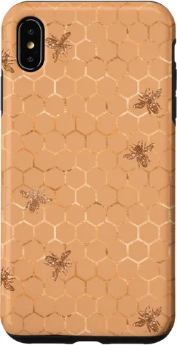 Vista 11 de Honey Comb Honey Bee Pretty Garden - Carcasa para iPhone 17