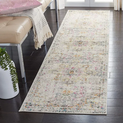 Vista 66 de Safavieh MAD473E - Tapete con diseño de medallón desgastado, bohemio elegante, colección Madison, no suelta pelos, fácil de cuidar, alto tránsito