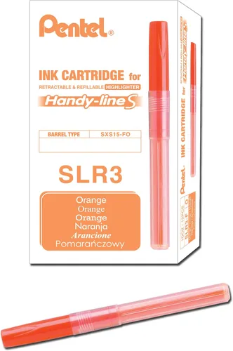Vista 6 de Pentel Recambio para resaltador Handy-Line S, tinta verde claro, caja de 12 (SLR3-K)