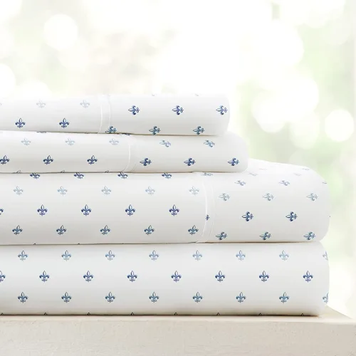 Vista 84 de Linen Market Juego de sábanas de 4 piezas tamaño matrimonial (gris claro cambray) – Duerme mejor que nunca con estas sábanas ultrasuaves y Cambray