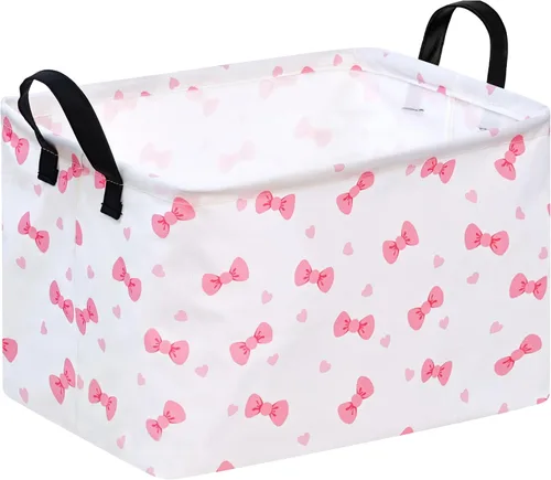 Vista 31 de Cesta Rectangular de Regalo, Cesta de Almacenamiento para Guardería, Cesto de Ropa Sucia, Caja de Almacenamiento y Contenedores para Ropa del Hogar