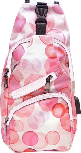 Vista 78 de Nupouch Mochila cruzada antirrobo, carga USB, mochila ligera para viajes, senderismo, todos los días
