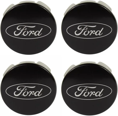 Vista 6 de 2015-2023 Ford Mustang Shelby GT350 Tapa central del cubo de rueda negra OEM FR3Z-1003-A (1)