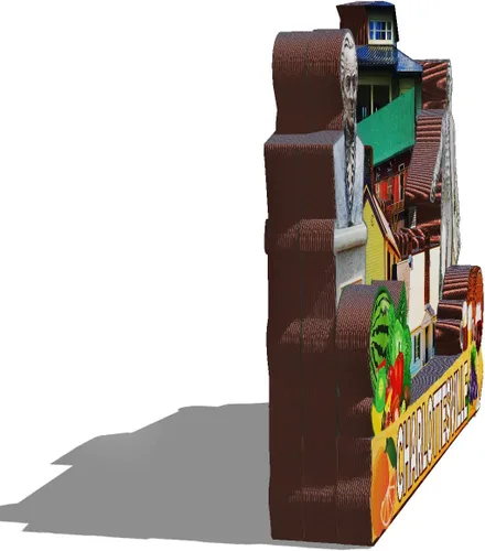 Vista 2 de Imán de madera de Charlottesville de Estados Unidos, imanes 3D para nevera, recuerdos coleccionables, decoración hecha a mano, 2