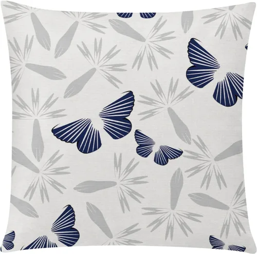 Vista 9 de COMMINY Juego de 6 fundas de almohada decorativas de 16 x 16 pulgadas / 16.0 x 16.0 in., diseño de margaritas y margaritas para sofá, moderna funda