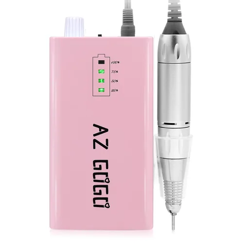 Vista 7 de AZ GOGO Pieza de mano para TP283 - Taladro de uñas eléctrico portátil de 30000 RPM para uñas acrílicas (necesita cargador portátil)