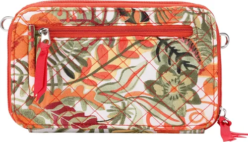 Vista 2 de Brentano - Bolso cruzado y bolso de mano acolchado de algodón con doble cremallera Cotton, quilted, double-zipper