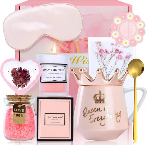 Vista 15 de Arawat Queen of Everything - Taza con tapa, taza negra dulce con corona de café, taza de 12 onzas, regalo con cuchara y posavasos, taza de té