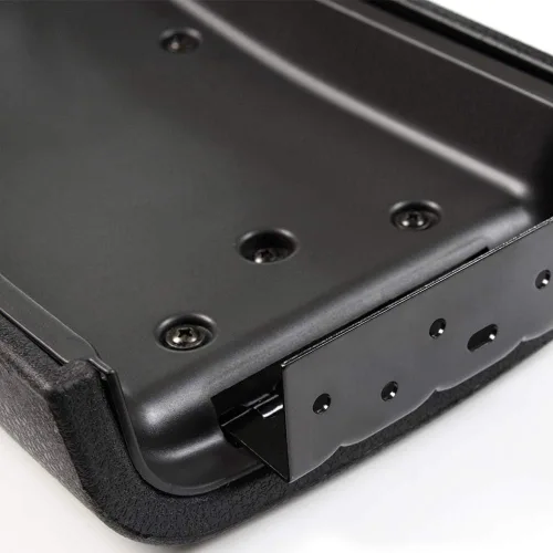 Vista 5 de Compatible con Trailblazer, Envoy, Ascender Consola Tapa (Negro)