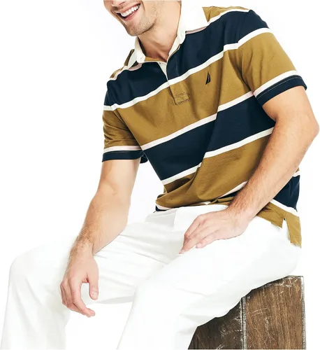Vista 3 de Nautica Polo de rugby de ajuste clásico para hombre