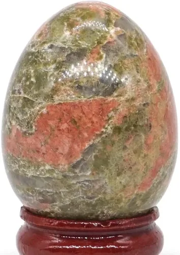 Vista 18 de Meditación Home Piedras de Cristal de 1.181x1.575 in, huevo Natural, Reiki Gema Mineral, artesanía, decoración del hogar, Regalo