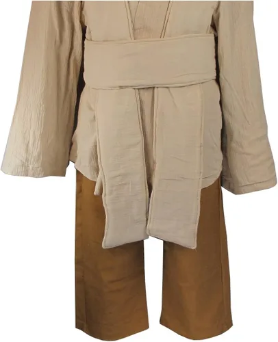 Vista 3 de OBI Wan Kenobi Jedi Túnica Disfraz Star Wars Accesorios