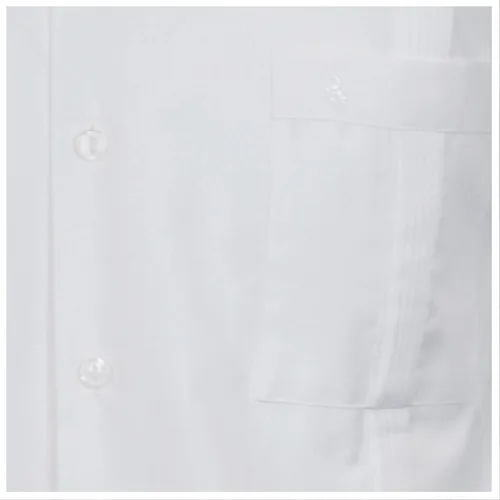 Vista 4 de Manchester Guayabera - Camisa de manga corta para hombre ajuste regular