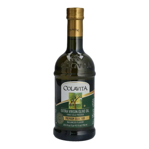 Vista 3 de Colavita Premium Selection - Botella de vidrio de aceite de oliva virgen extra de 25.5 onzas líquidas (paquete de 2)