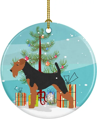 Vista 28 de Caroline's Treasures Cavalier King Charles Spaniel - Adorno de cerámica para árbol de Navidad, decoración colgante para el hogar, Navidad, fiestas