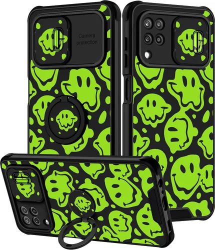 Vista 163 de Funda 2 en 1 para Samsung Galaxy S23 Ultra Flamingo para mujeres y niñas, diseño femenino de flamencos con cubierta deslizante para cámara y soporte