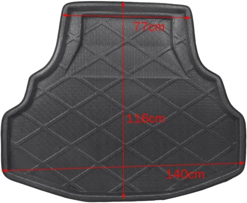 Vista 2 de Alfombrilla de Carga Trasera Compatible con Honda Accord 8 2008 2009 2010 2011 2012, Negra