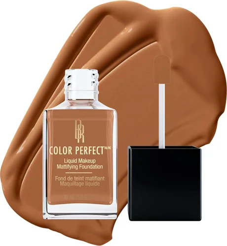 Vista 30 de Black Radiance Color Perfect Base Líquida de Maquillaje de Cobertura Completa, Pimienta de Jamaica, 1 Onza
