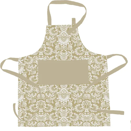 Vista 10 de Delantal, bosque de Navidad, delantal 100% algodón con correa ajustable para el cuello y lazos y bolsillo extralargos, tamaño 28 x 32 pulgadas.