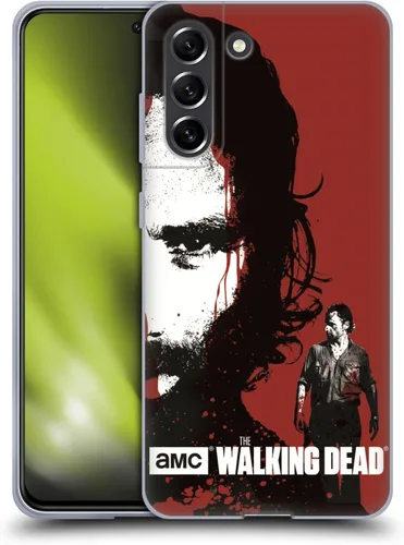 Vista 15 de Head Case Designs AMC The Walking Dead Blood Bath Daryl Gore - Funda de gel con licencia oficial [protección de grado militar] compatible con Baño