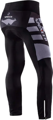 Vista 2 de sponeed - Mallas de ciclismo para hombre, acolchadas, 4D, para ciclismo de carretera