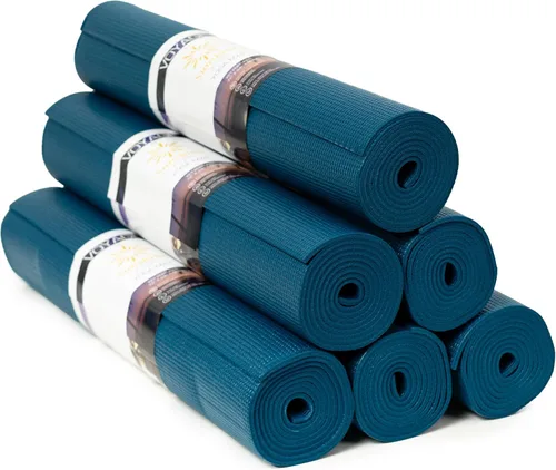 Vista 13 de Voyage - Tapete de yoga a granel, paquete de 6, 72 x 24 pulgadas, esterillas de yoga profesionales para estudio y gimnasio, 0.197 in de grosor