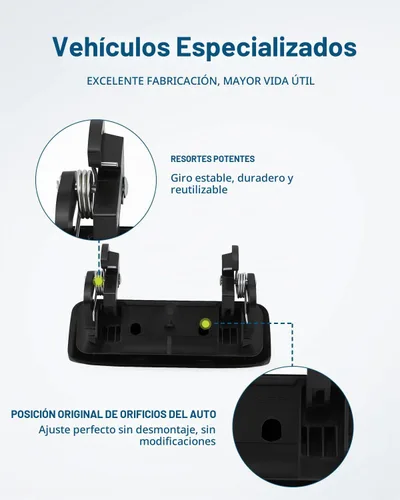 Vista 6 de LUJUNTEC Manija de puerta interior exterior para Ford para Explorer 1995