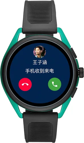 Vista 9 de Emporio Armani - Smartwatch 3 con tecnología Wear OS de Google con altavoz frecuencia cardíaca GPS NFC y notificaciones de celular inteligente Negro