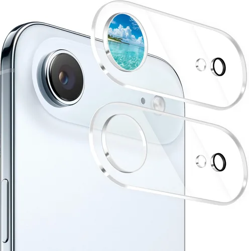 Vista 15 de Protector de lente de cámara (paquete de 3) compatible con iPhone 12 Pro Max, protector de lente de cámara, transparente, HD, antiarañazos