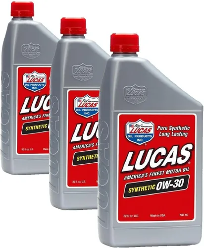 Vista 9 de Lucas Oil Aceite de motor sintético 10082 SAE 5W-20, 1 cuarto de galón