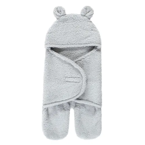 Vista 7 de Hudson Baby Saco unisex de sherpa para cochecito de bebé, color negro, talla única