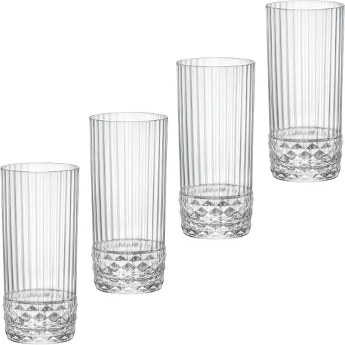 Vista 11 de Bormioli Rocco America '20s Copas Pequeñas de Martini de 5.25 oz, Transparentes, Juego de 4