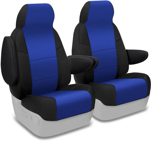 Vista 52 de Coverking Custom Fit cubierta de asiento para determinados modelos de Chevrolet – neopreno, Negro