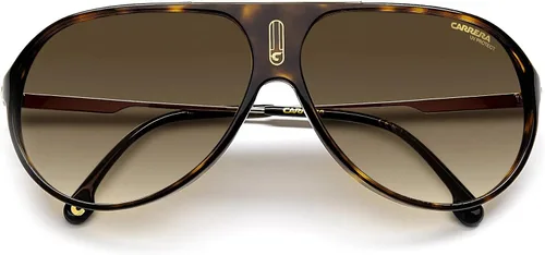 Vista 3 de Carrera Gafas de sol rectangulares Hot65 para mujer, marrón (Dark HavanaBrown Gradient)