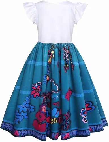 Vista 2 de SZ-TONDA Tollder Magic Costume Dress - Kids Girls Role Cosplay Outfit Clothes