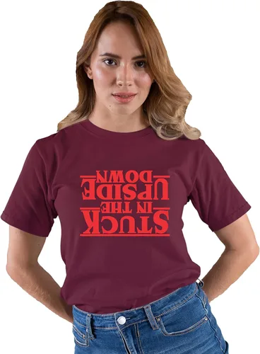 Vista 37 de Go All Out Camiseta para adultos Stuck in The Upside Down