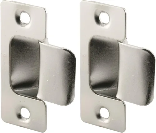 Vista 3 de Prime-Line U 10278 - Cerradura de puerta ajustable de dos piezas, cromada (paquete individual)