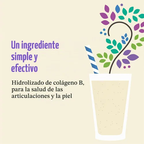 Vista 3 de Nunaturals Péptidos de colágeno en polvo, tipo I y III, 24 oz