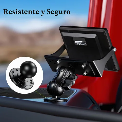 Vista 5 de BRCOVAN Base de montaje de bola de 1,5 '' con placa redonda de agujero