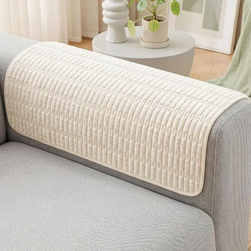 Vista 13 de Foxdecor Fundas para Brazos de Sofá Funda para Brazo de Sofá, Juego de Fundas para Brazos de Sillón de 2, Fundas Antideslizantes para Brazos