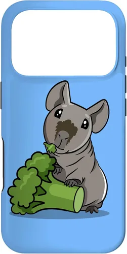 Vista 30 de Funny Kawaii Kids Broccoli Black Hairless Guinea Pig Lover Case for iPhone 17
